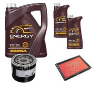FEBI BILSTEIN Controllo Set 7L MANNOL Energy 5W-30 Per Nissan Micra IV K13