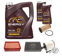 FEBI BILSTEIN Controllo Set 7L MANNOL Energy 5W-30 Per Nissan NV300 Kasten