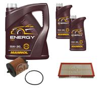 FEBI BILSTEIN Controllo Set 7L MANNOL Energy 5W-30 Per Opel Speedster