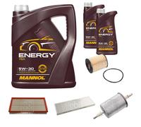 FEBI BILSTEIN Controllo Set 7L MANNOL Energy 5W-30 Per Opel Vectra B J96