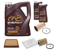 FEBI BILSTEIN Controllo Set 7L MANNOL Energy 5W-30 Per Opel Zafira A F75