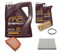 FEBI BILSTEIN Controllo Set 7L MANNOL Energy 5W-30 per VW Polo 2.0 R WRC