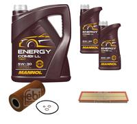 Febi BILSTEIN Controllo Set 7L mannol Energy Combi Ll 5W-30 per BMW 5er E39