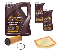 FEBI BILSTEIN Controllo Set 7L MANNOL Energy Combi LL 5W-30 Per BMW 7 Serie G11