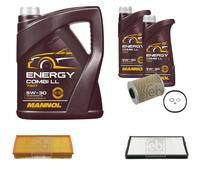 Febi BILSTEIN Controllo Set 7L mannol Energy Combi Ll 5W-30 per BMW Di 5er