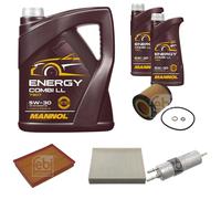 Febi BILSTEIN Controllo Set 7L mannol Energy Combi Ll 5W-30 per BMW Serie 2