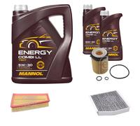 Febi BILSTEIN Controllo Set 7L mannol Energy Combi Ll 5W-30 per Scarico Mercedes