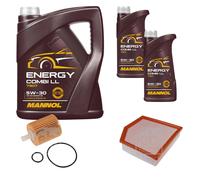 FEBI BILSTEIN Controllo Set 7L MANNOL Energy Combi LL 5W-30 Per Toyota RAV 4