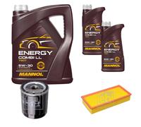 Febi BILSTEIN Controllo Set 7L mannol Energy Combi Metallo 5W-30 per Peugeot