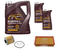 FEBI BILSTEIN Controllo Set 7L MANNOL Energy Formula PD 5W-40 Per BMW 3er