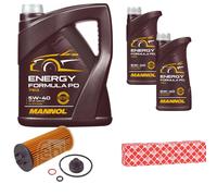 FEBI BILSTEIN Controllo Set 7L MANNOL Energy Formula PD 5W-40 Per BMW X2 F39