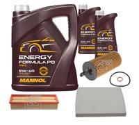 FEBI BILSTEIN Controllo Set 7L MANNOL Energy Formula PD 5W-40 Per BMW X5