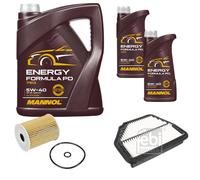 FEBI BILSTEIN Controllo Set 7L MANNOL Energy Formula PD 5W-40 Per Opel