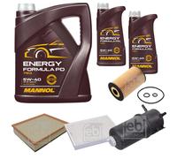 FEBI BILSTEIN Controllo Set 7L MANNOL Energy Formula PD 5W-40 Per VW Amarok
