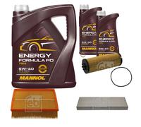 FEBI BILSTEIN Controllo Set 7L MANNOL Energy Formula PD 5W-40 Per VW Passat