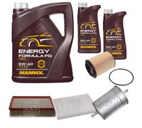 FEBI BILSTEIN Controllo Set 7L MANNOL Energy Formula PD 5W-40 Per VW Passat