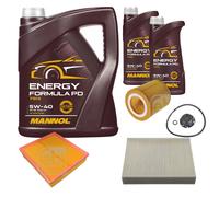 FEBI BILSTEIN Controllo set 7L MANNOL Energy Formule PD 5W-40 per BMW Serie 3