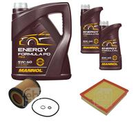FEBI BILSTEIN Controllo set 7L MANNOL Energy Formule PD 5W-40 per BMW Serie 3