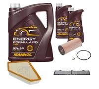 FEBI BILSTEIN Controllo set 7L MANNOL Energy Formule PD 5W-40 per BMW Serie 3