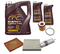 FEBI BILSTEIN Controllo set 7L MANNOL Energy Formule PD 5W-40 per BMW Serie 3