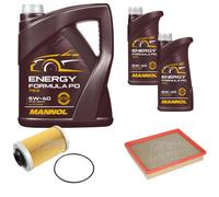 FEBI BILSTEIN Controllo set 7L MANNOL Energy Formule PD 5W-40 per Opel