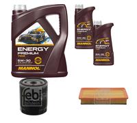 Febi BILSTEIN Controllo Set 7L mannol Energy Premium 5W-30 per Peugeot 508