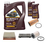 FEBI BILSTEIN Controllo Set 7L MANNOL Energy Premium 5W-30 Per Renault