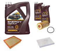FEBI BILSTEIN Controllo Set 7L MANNOL Energy Premium 5W-30 Per VW Amarok