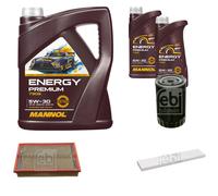 FEBI BILSTEIN Controllo set 7L MANNOL Energy Premium 5W-30 per VW Sharan
