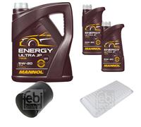 FEBI BILSTEIN Controllo Set 7L MANNOL Energy Ultra JP 5W-20 Per Mazda MX-5