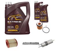 FEBI BILSTEIN Controllo Set 7L MANNOL Extreme 5W-40 Per BMW X1 E84 XDRIVE28I