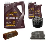 Febi BILSTEIN Controllo Set 7L mannol extreme 5W-40 per Fiat Doblo 119 1.9 D