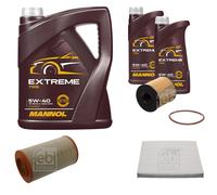 FEBI BILSTEIN Controllo Set 7L MANNOL Extreme 5W-40 Per Fiat Ducato Kasten