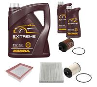 Febi BILSTEIN Controllo Set 7L mannol extreme 5W-40 per Fiat Sedici Fy _