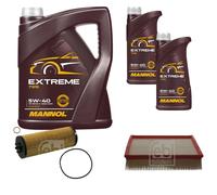 Febi BILSTEIN Controllo Set 7L mannol extreme 5W-40 per Il VW Passat