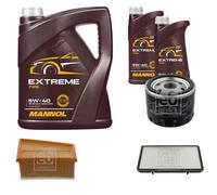 FEBI BILSTEIN Controllo Set 7L MANNOL Extreme 5W-40 Per Opel Vivaro Kasten