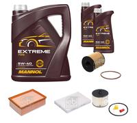 Febi BILSTEIN Controllo Set 7L mannol extreme 5W-40 per Peugeot 307 Break