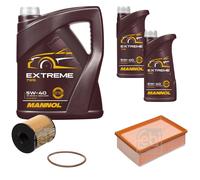 FEBI BILSTEIN Controllo Set 7L MANNOL Extreme 5W-40 Per Peugeot 307 Break 3E