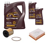 FEBI BILSTEIN Controllo Set 7L MANNOL Extreme 5W-40 Per Peugeot 307 CC 3B