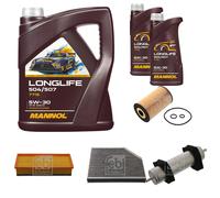 FEBI BILSTEIN Controllo Set 7L MANNOL LONGLIFE 504/507 5W-30 Per Audi A4