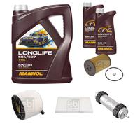 FEBI BILSTEIN Controllo Set 7L MANNOL LONGLIFE 504/507 5W-30 Per Audi A4