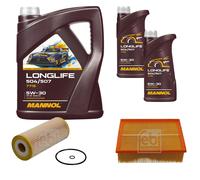 FEBI BILSTEIN Controllo Set 7L MANNOL LONGLIFE 504/507 5W-30 Per Audi A4