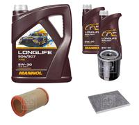 FEBI BILSTEIN Controllo Set 7L MANNOL LONGLIFE 504/507 5W-30 Per Lancia Kappa