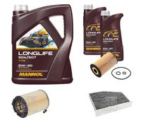 FEBI BILSTEIN Controllo Set 7L MANNOL LONGLIFE 504/507 5W-30 Per VW Golf