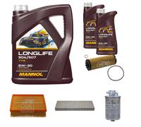 FEBI BILSTEIN Controllo Set 7L MANNOL LONGLIFE 504/507 5W-30 Per VW Passat