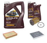 FEBI BILSTEIN Controllo Set 7L MANNOL LONGLIFE 504/507 5W-30 Per VW Passat