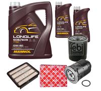 FEBI BILSTEIN Controllo set 7L MANNOL Longlife 508/509 0W-20 per Toyota Land