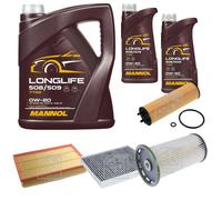 FEBI BILSTEIN Controllo Set 7L MANNOL LONGLIFE 508/509 0W-20 Per VW Passat