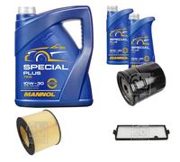 FEBI BILSTEIN Controllo set 7L MANNOL Special Plus 10W-30 per Saab 9-3 YS3D