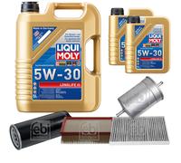 Febi BILSTEIN Controllo Set 7L Motore Liqui Moly 5W30 Longlife3 per di Audi A6